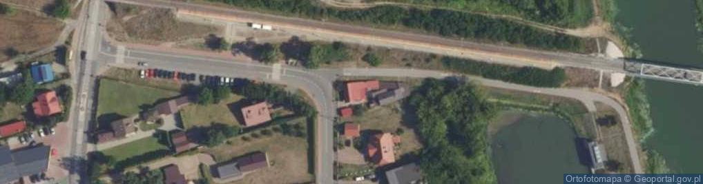 Zdjęcie satelitarne Dworcowa ul.