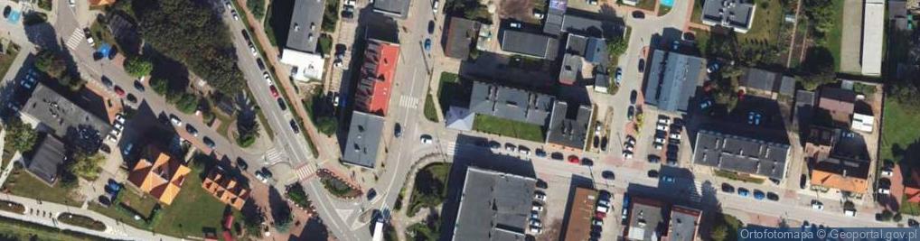 Zdjęcie satelitarne Dworcowa ul.