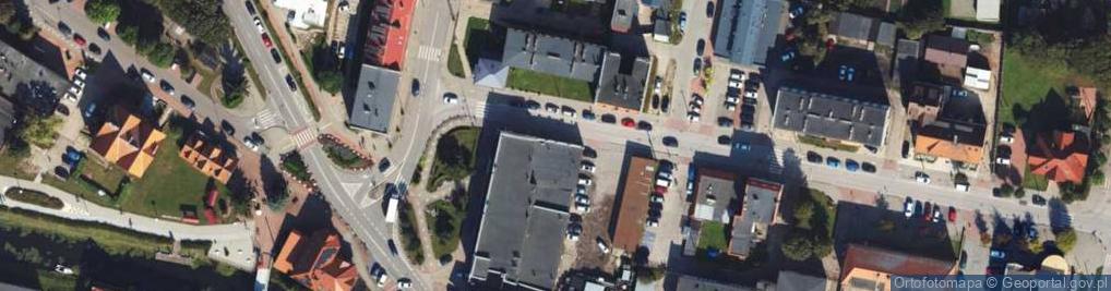 Zdjęcie satelitarne Dworcowa ul.