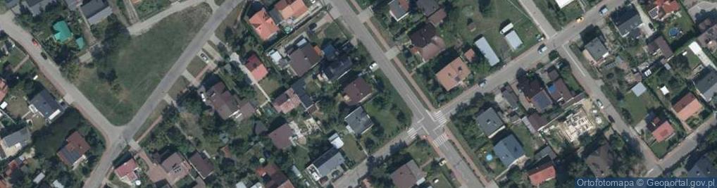 Zdjęcie satelitarne Dworcowa ul.