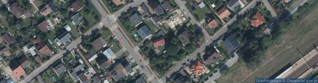 Zdjęcie satelitarne Dworcowa ul.
