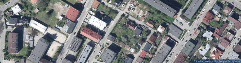 Zdjęcie satelitarne Dwernickiego Józefa, gen. ul.