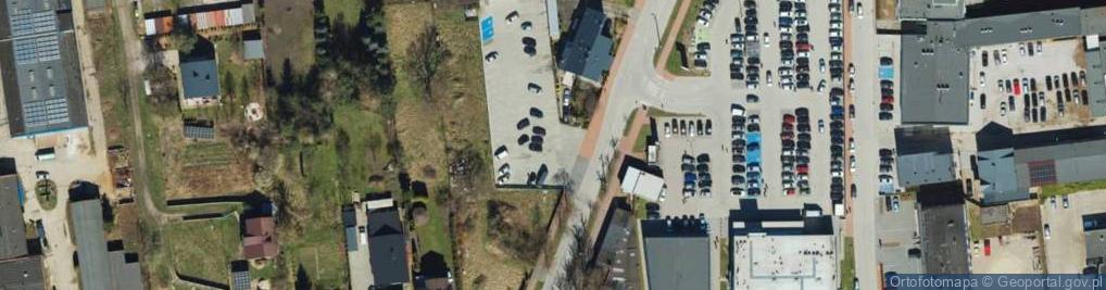 Zdjęcie satelitarne Dworcowa ul.