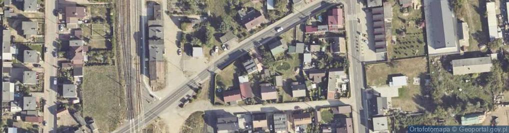 Zdjęcie satelitarne Dworcowa ul.