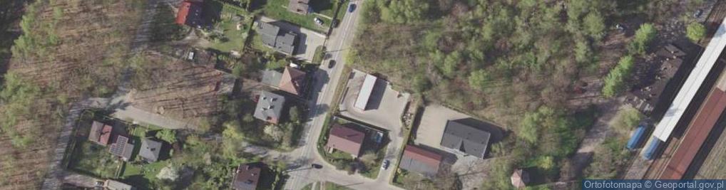 Zdjęcie satelitarne Dworcowa ul.