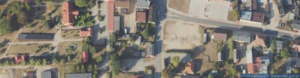 Zdjęcie satelitarne Dworcowa ul.