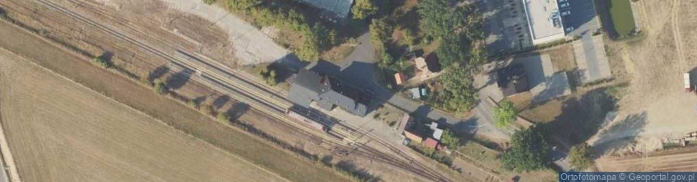 Zdjęcie satelitarne Dworzec ul.