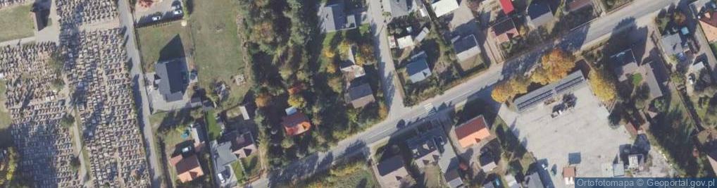 Zdjęcie satelitarne Dworcowa ul.