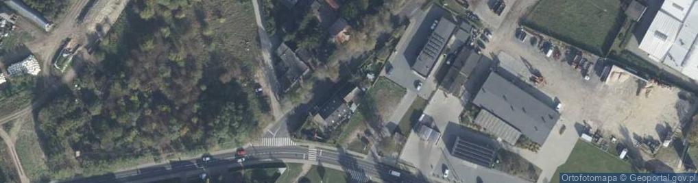 Zdjęcie satelitarne Dworcowa ul.