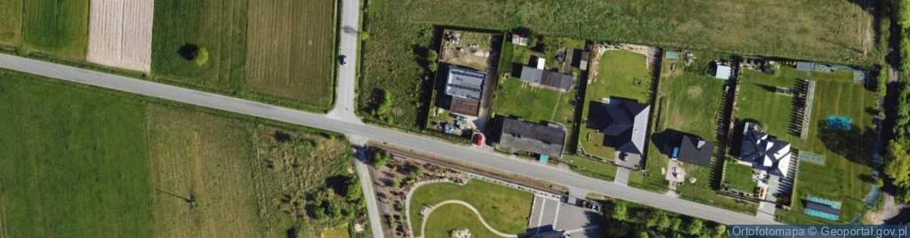 Zdjęcie satelitarne Dworska ul.