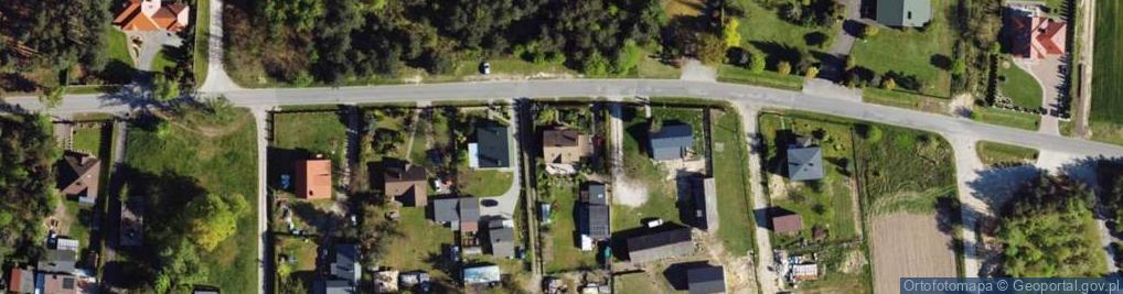 Zdjęcie satelitarne Dworska ul.