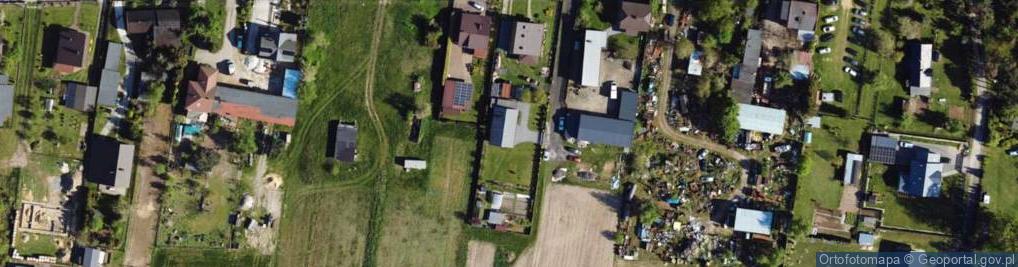 Zdjęcie satelitarne Dworska ul.