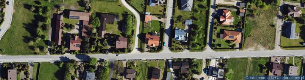 Zdjęcie satelitarne Dworska ul.