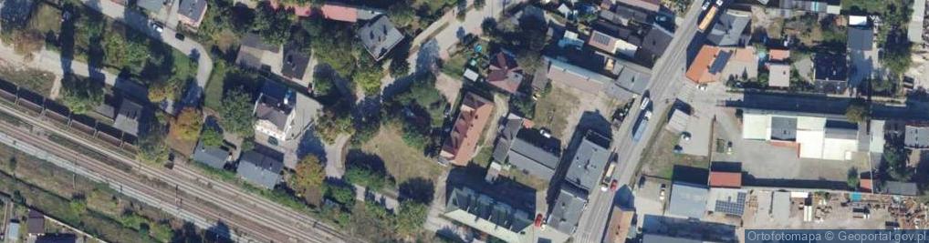 Zdjęcie satelitarne Dworcowa ul.