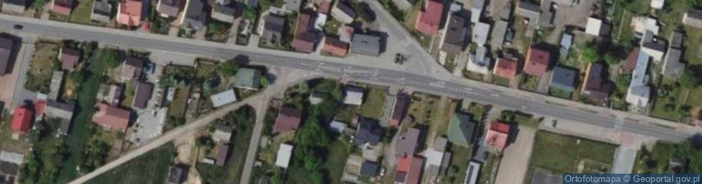 Zdjęcie satelitarne Dworska ul.