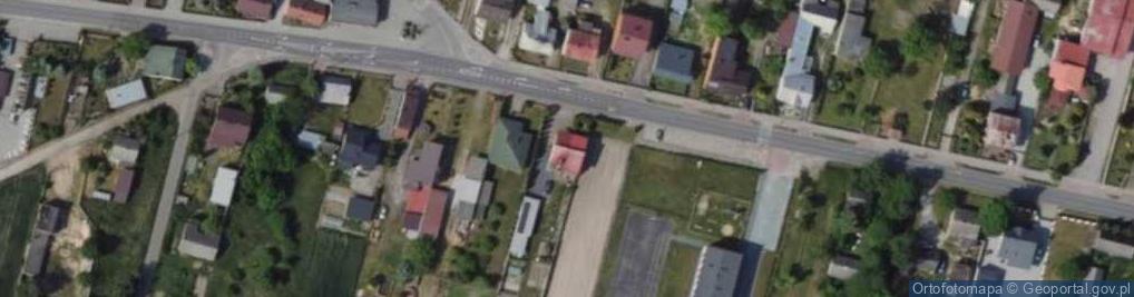 Zdjęcie satelitarne Dworska ul.