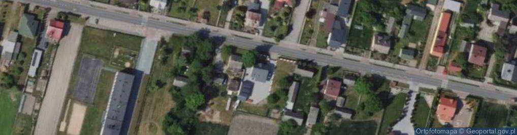 Zdjęcie satelitarne Dworska ul.