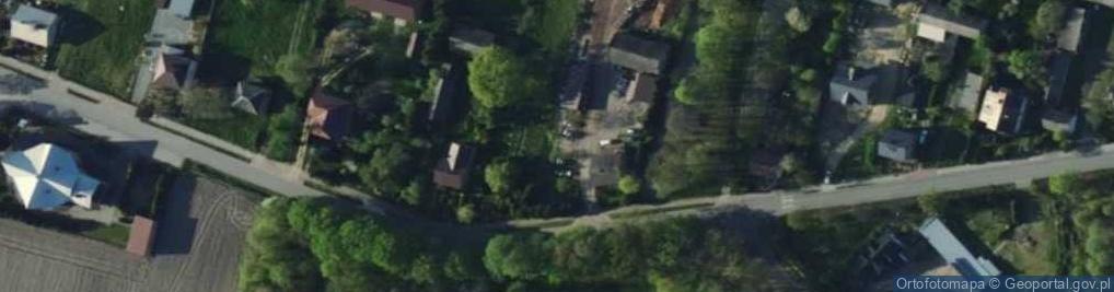 Zdjęcie satelitarne Dworska ul.