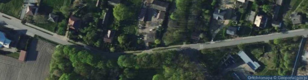 Zdjęcie satelitarne Dworska ul.