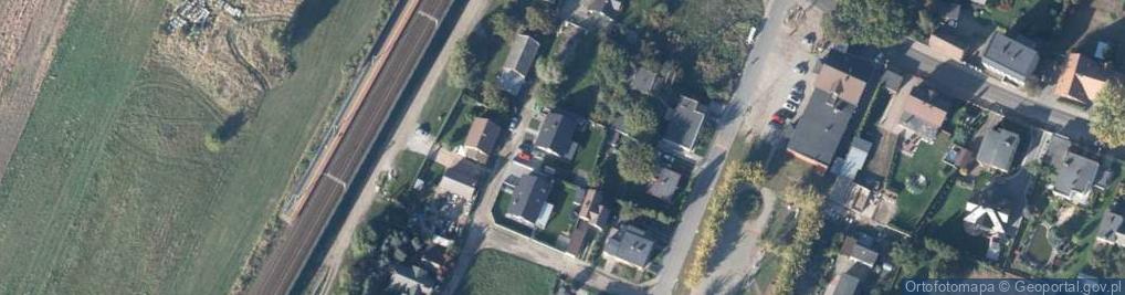Zdjęcie satelitarne Dworcowa ul.