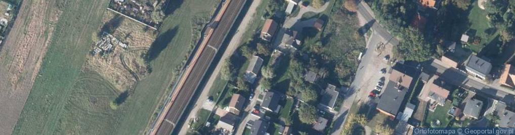 Zdjęcie satelitarne Dworcowa ul.