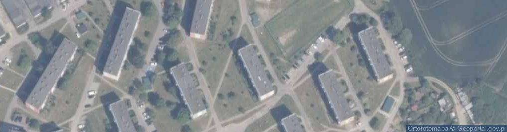 Zdjęcie satelitarne Dworcowa ul.