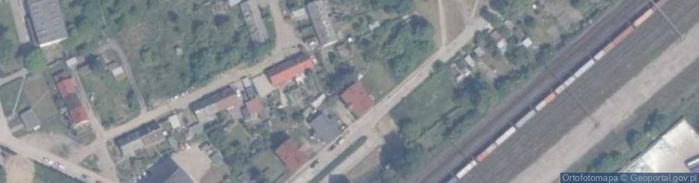 Zdjęcie satelitarne Dworcowa ul.