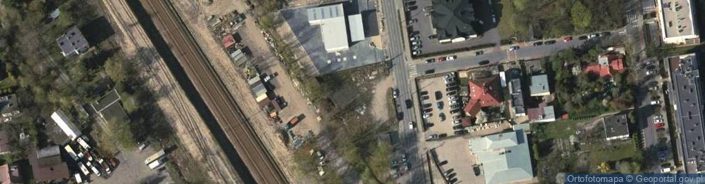 Zdjęcie satelitarne Dworcowa ul.