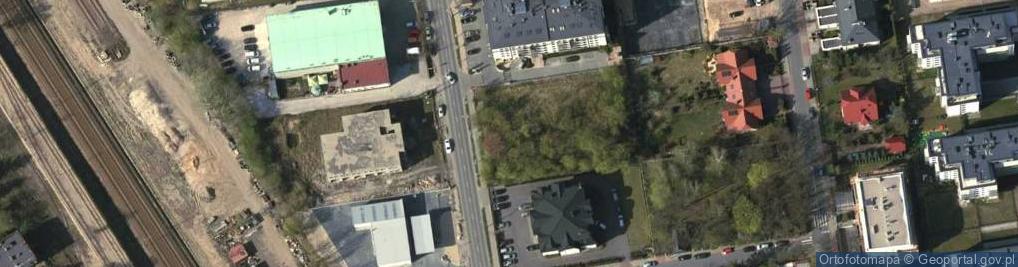 Zdjęcie satelitarne Dworcowa ul.