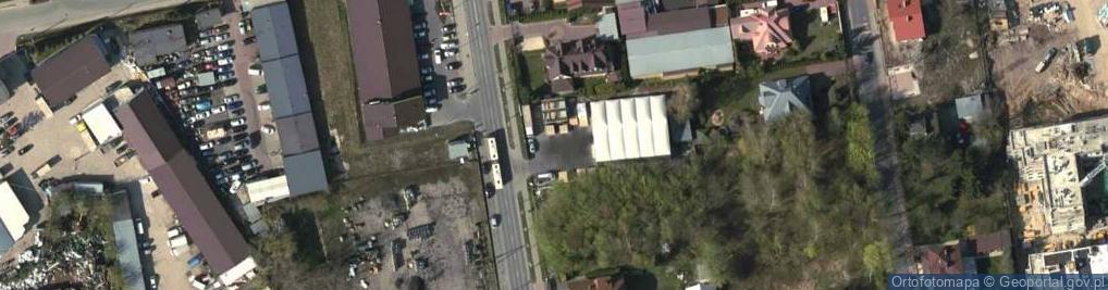 Zdjęcie satelitarne Dworcowa ul.