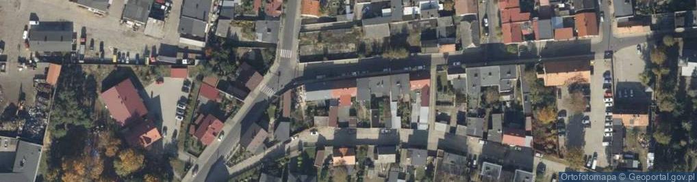 Zdjęcie satelitarne Dworcowa ul.