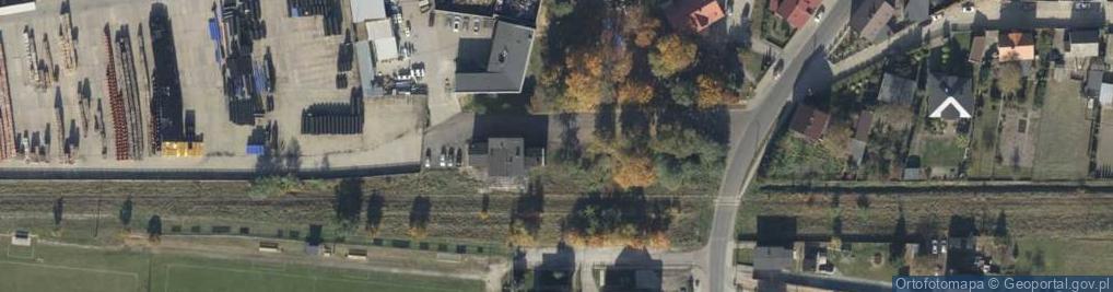 Zdjęcie satelitarne Dworcowa ul.