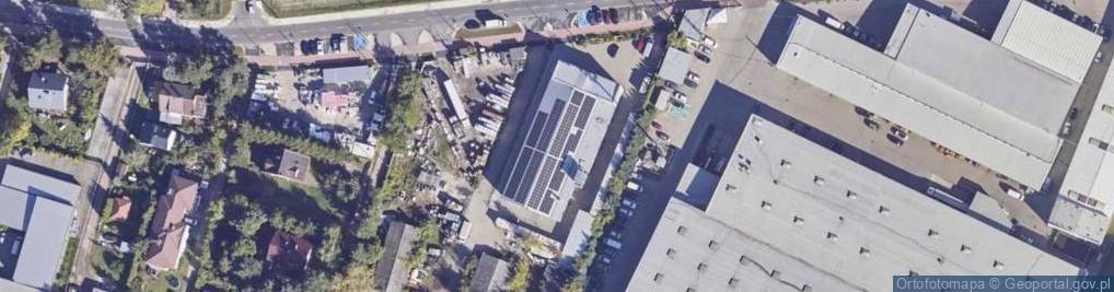 Zdjęcie satelitarne Dworcowa ul.