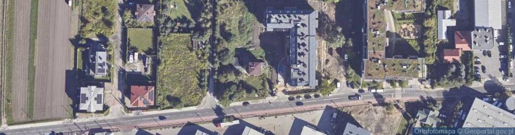 Zdjęcie satelitarne Dworcowa ul.