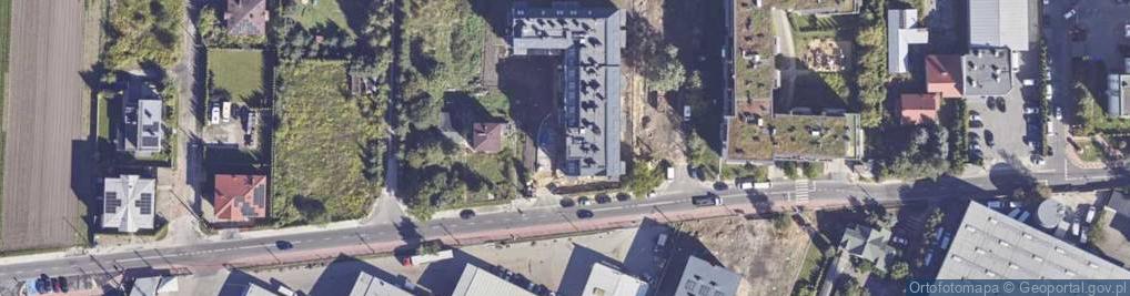 Zdjęcie satelitarne Dworcowa ul.