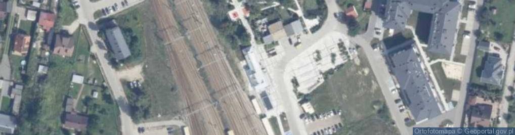Zdjęcie satelitarne Dworcowa ul.