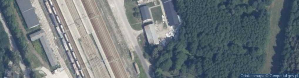 Zdjęcie satelitarne Dworcowa ul.