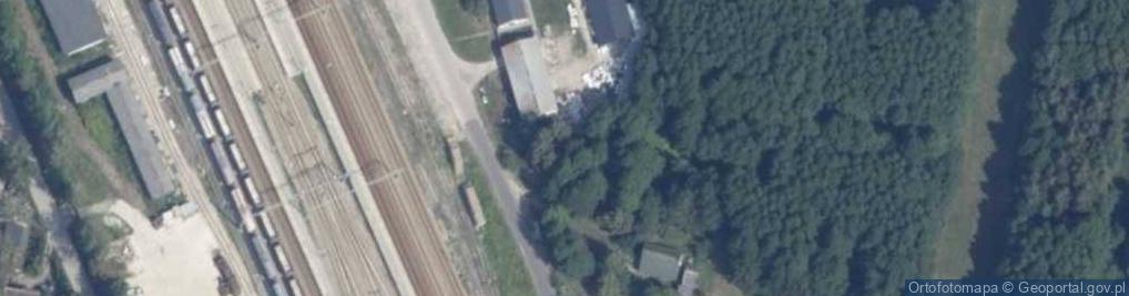 Zdjęcie satelitarne Dworcowa ul.
