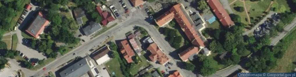 Zdjęcie satelitarne Dworcowa ul.
