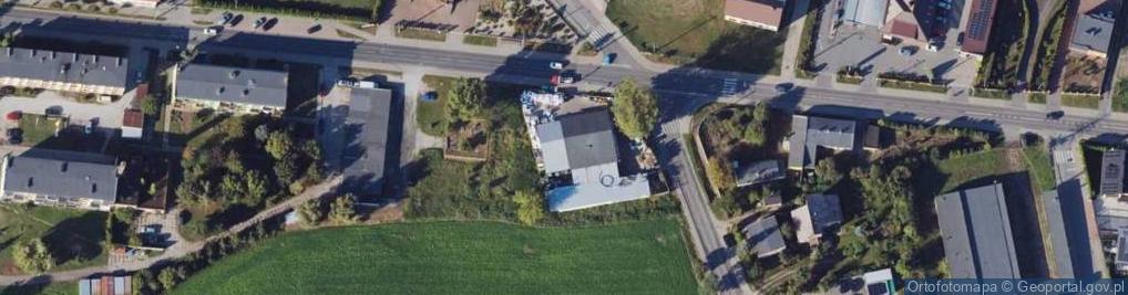 Zdjęcie satelitarne Dworcowa ul.