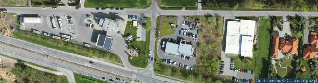 Zdjęcie satelitarne Dworska ul.