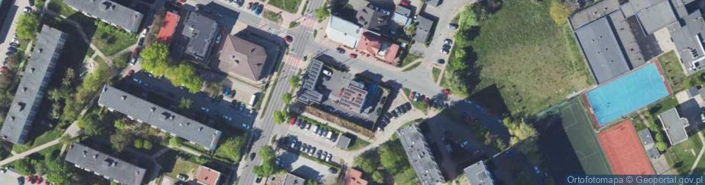 Zdjęcie satelitarne Dworcowa ul.