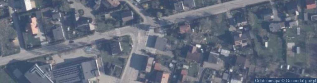 Zdjęcie satelitarne Dworcowa ul.