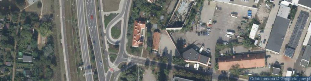Zdjęcie satelitarne Dworska ul.
