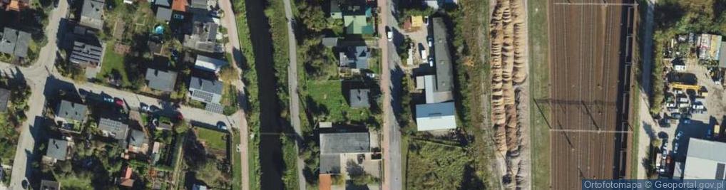 Zdjęcie satelitarne Dworcowa ul.