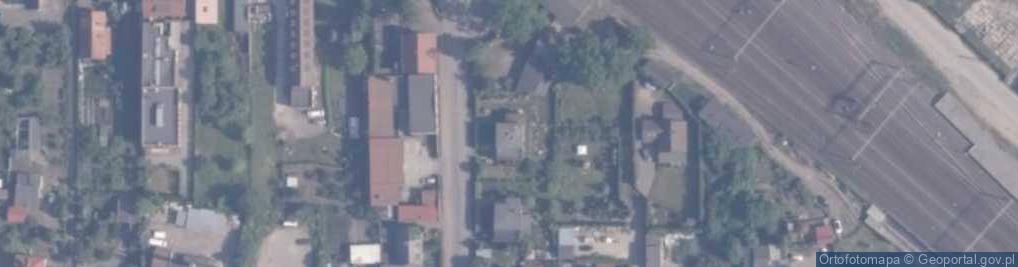 Zdjęcie satelitarne Dworcowa ul.