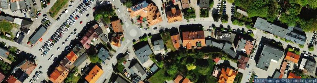 Zdjęcie satelitarne Dworcowa ul.