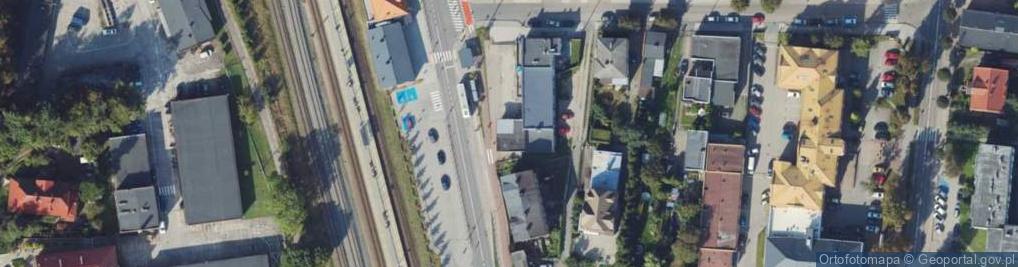 Zdjęcie satelitarne Dworcowa ul.