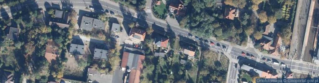 Zdjęcie satelitarne Dworcowa ul.