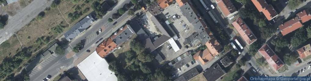 Zdjęcie satelitarne Dworcowa ul.